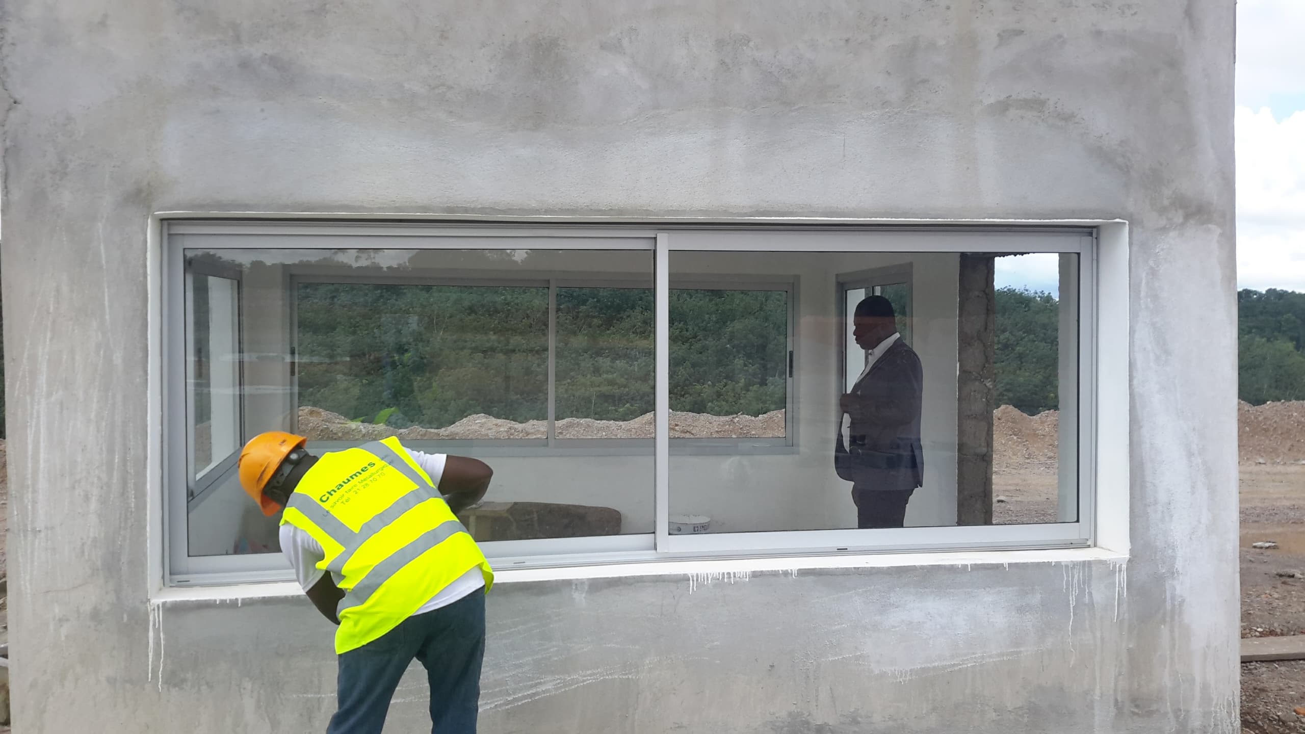Installation de grilles antivol pour SGTM